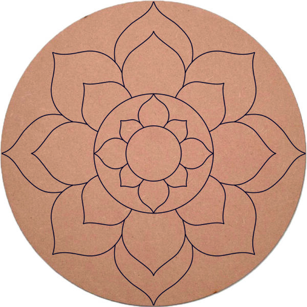 Lippan Mandala DIY Art