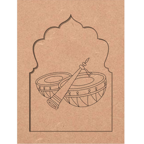 DIY wedding shehnai Designer MDF Plain Jharokha