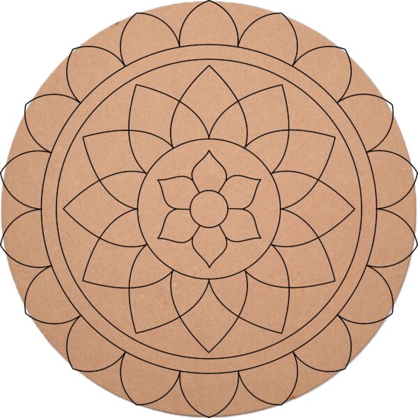 Lippan Rangoli DIY Art Base