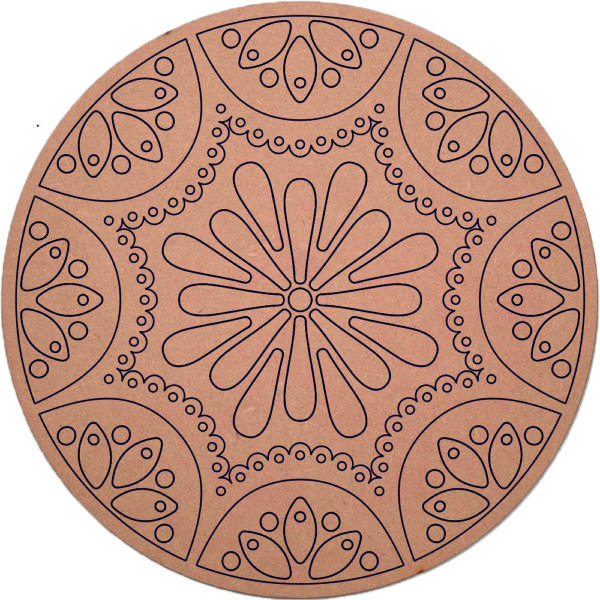 Floral Mandala Design